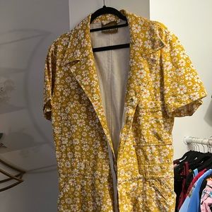 Big Bud Press Lazy Daisy Short Sleeve Jumpsuit XL